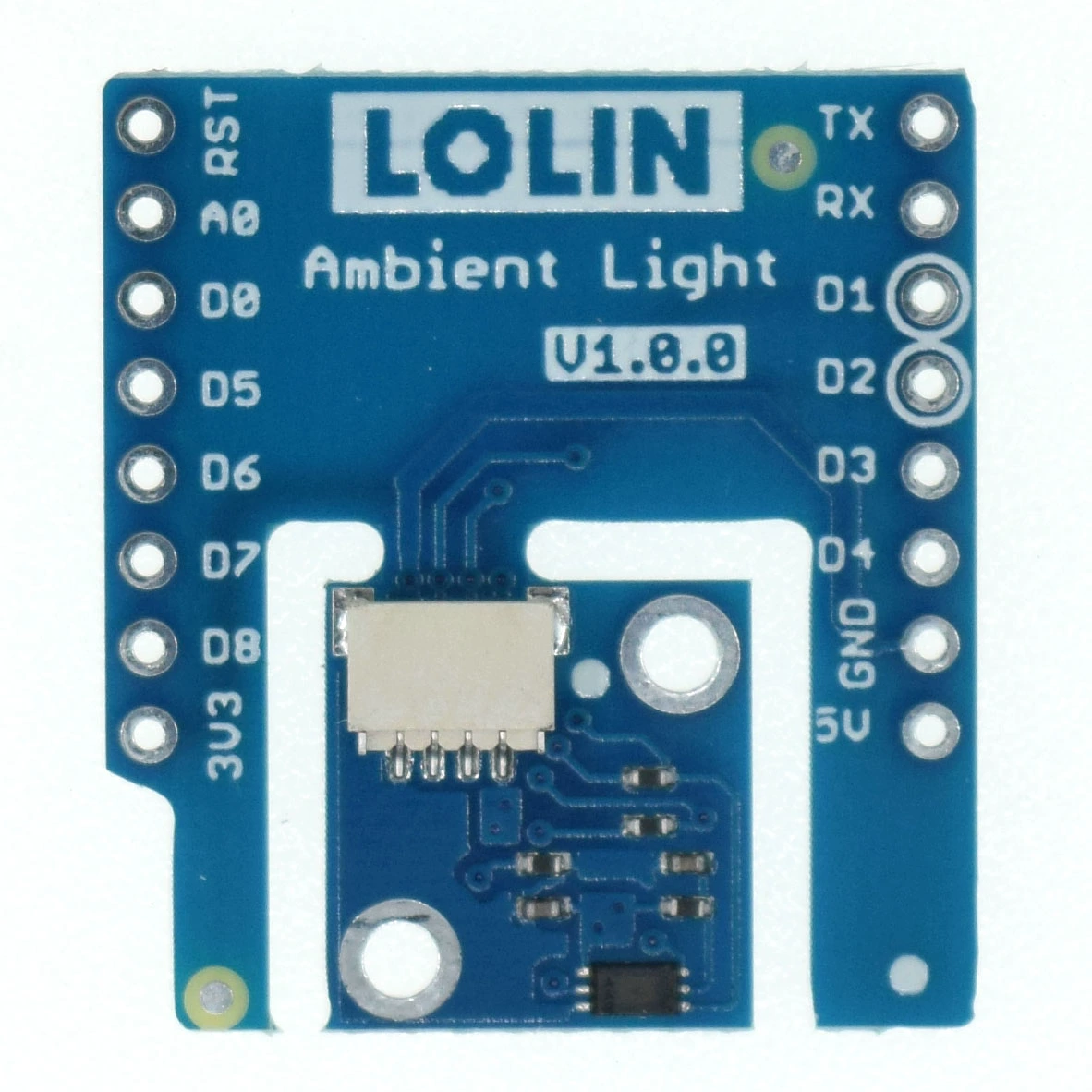 Ambient Light Shield V1.0.0 (BH1750 환경광 센서) [LOLIN-003]