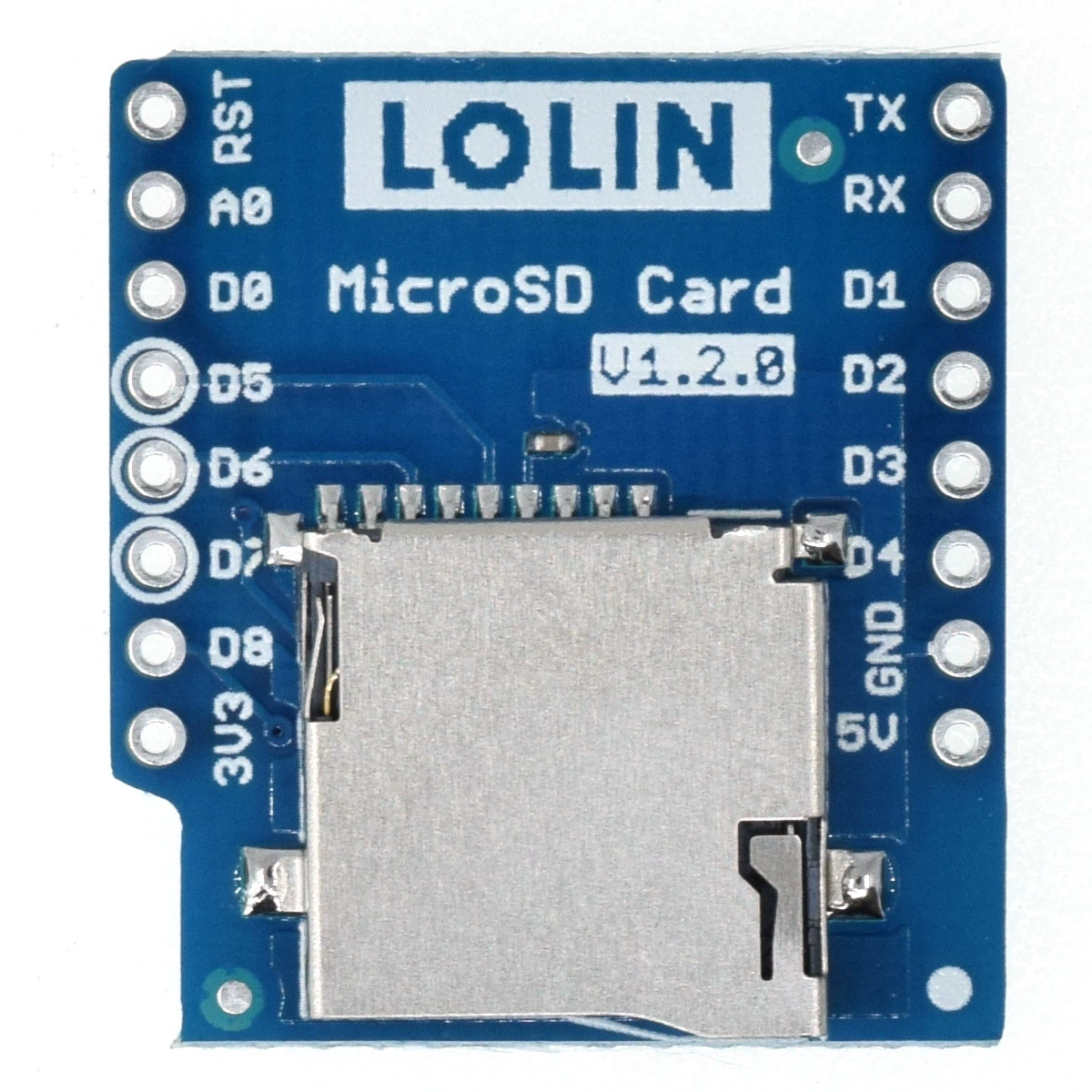Micro SD(TF) 확장 보드 V1.2.0 (LOLIN D1 Mini 전용) [LOLIN-017]