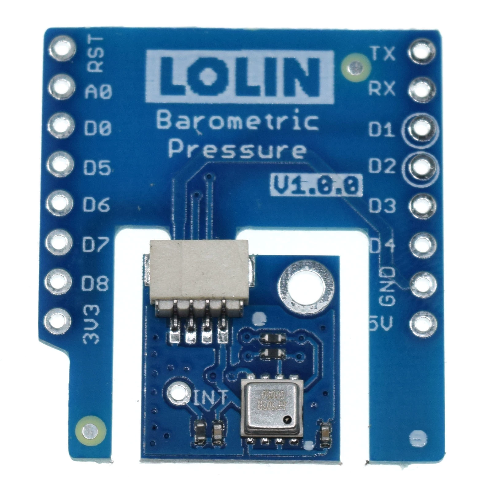 HP303B 기압 센서 확장 보드 V1.0.0 (DPS310 호환)- LOLIN D1 Mini 전용 [LOLIN-001]