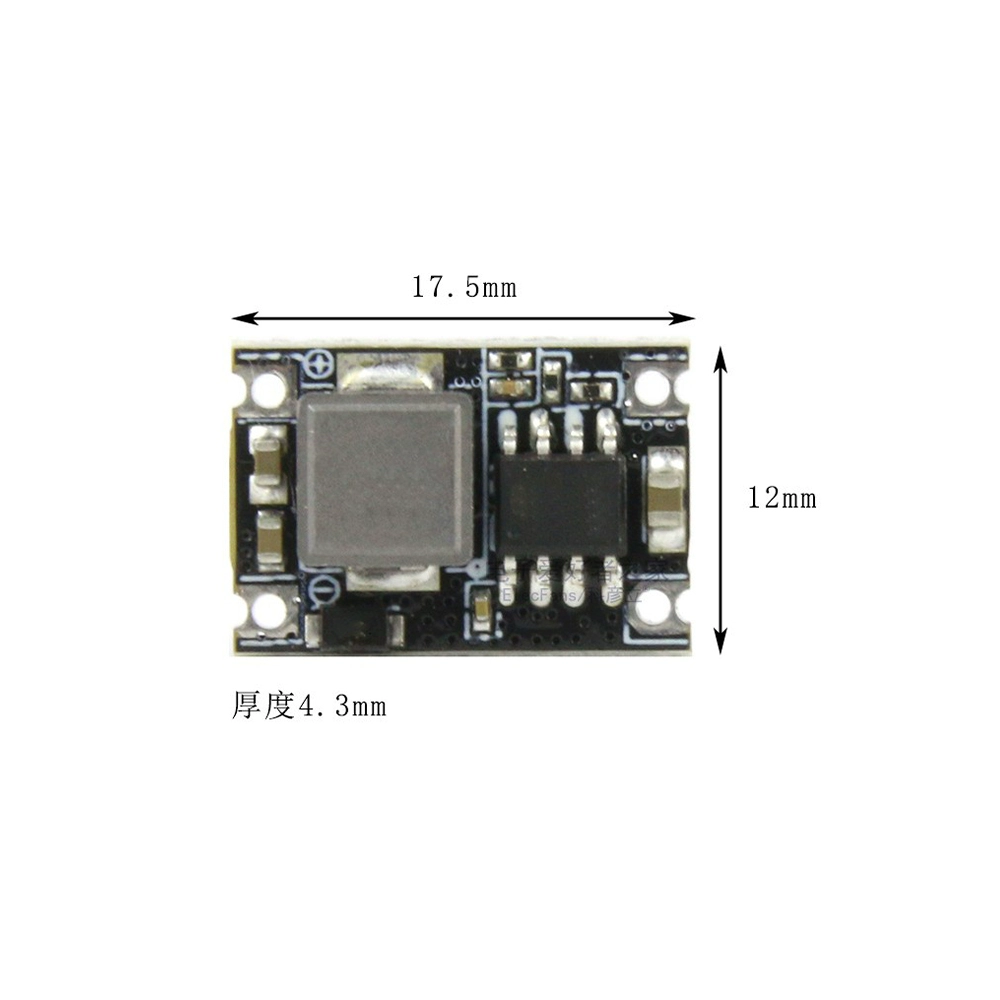 DC-DC 전압 안정화 전원 강압 모듈 입력 4.5V-24V 고정출력 3.3V [ZTA179-089]