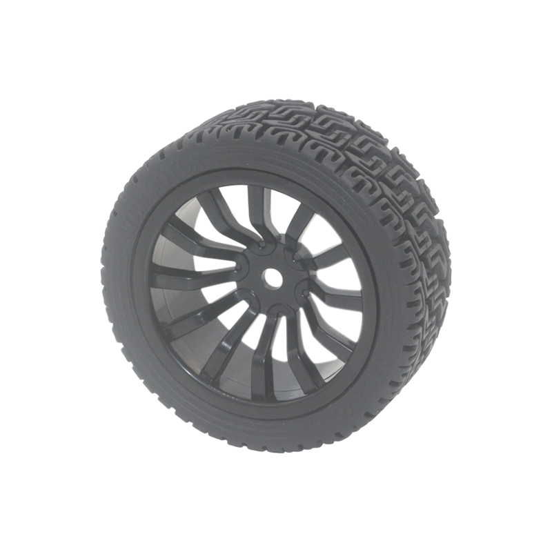 SZCMMOTOR 스마트 카 모터 휠+밸런싱 차량 타이어 (65mm) 로봇 주행 바퀴 [MC005-001]