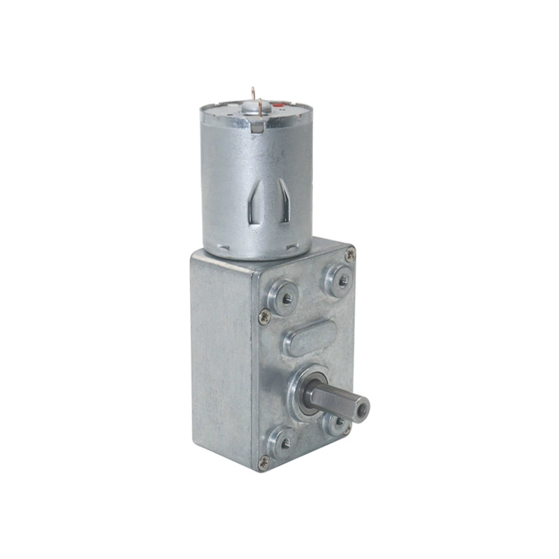 JGY-370 웜기어 감속 모터 (12V 저속-6V 자동잠금-24V 고토크 미니 모터) [ZMA029-003]