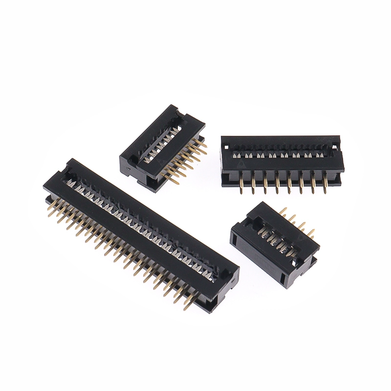 FD 압착형 PCB 헤더 2.54mm 커넥터 FD-6-8-10-14-16-20-26-40P [ZCG006-015]
