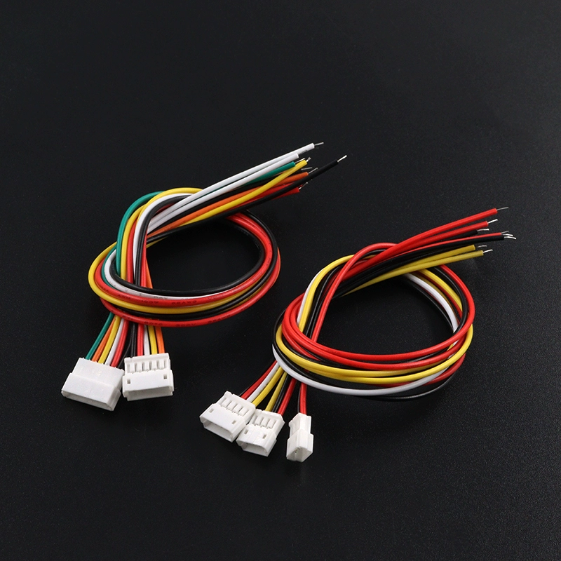ZH1.5mm 암 커넥터 터미널 와이어 에어 커넥터 전자 와이어 연결 케이블 20cm 단일 헤드 2p-3p-4p-5p-6p [ZBA032-031]