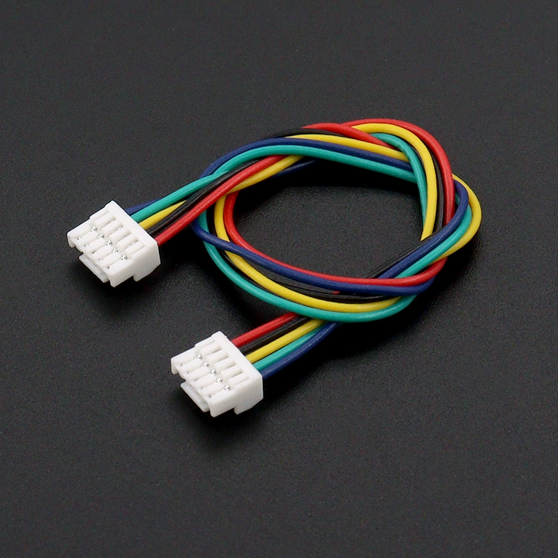GH1.25 단자선 커넥터 플러그 피치 1.25mm 싱글-듀얼 헤드 2-3-4-5-6-7-8핀 락킹 장치 일체형 [ZBE006-007]