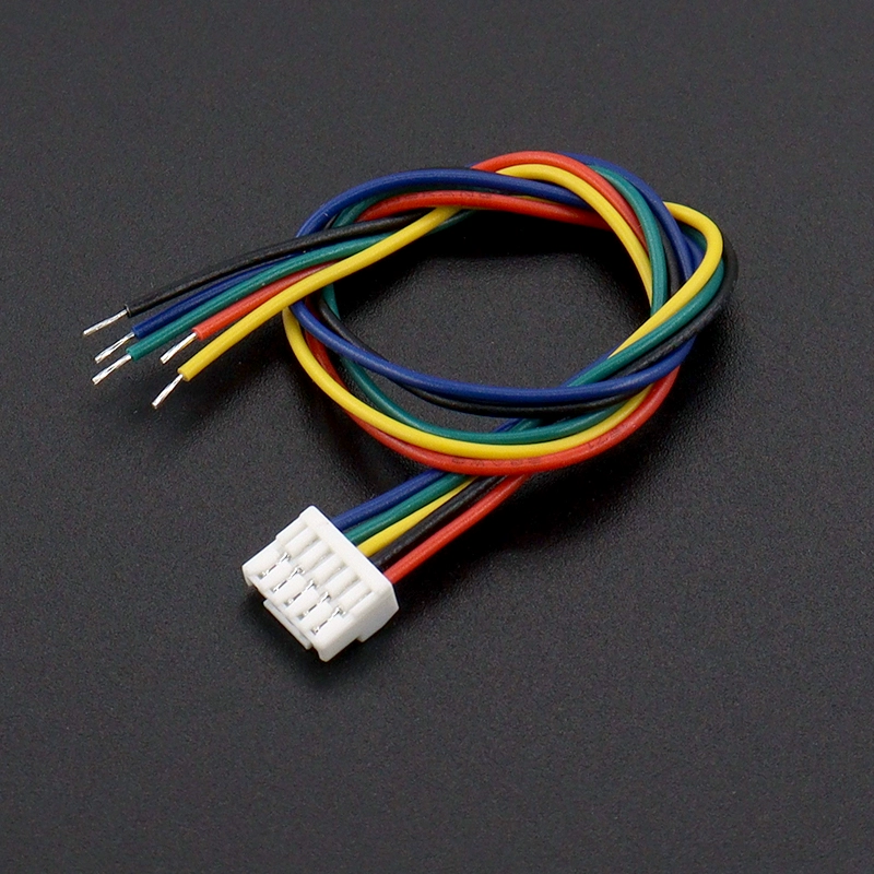 GH1.25 단자선 커넥터 플러그 피치 1.25mm 싱글-듀얼 헤드 2-3-4-5-6-7-8핀 락킹 장치 일체형 [ZBE006-007]