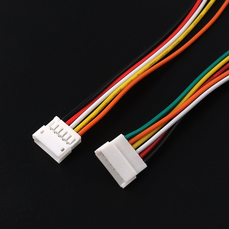 ZH1.5mm 암 커넥터 터미널 와이어 에어 커넥터 전자 와이어 연결 케이블 20cm 단일 헤드 2p-3p-4p-5p-6p [ZBA032-031]