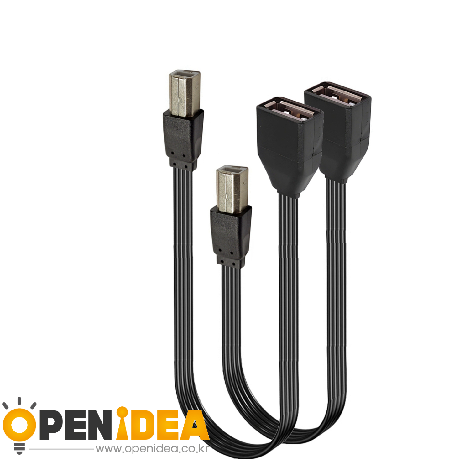 프린터 공전 USB 마스터 USB 프린터 사각 공전 연결 USB 라인 A 형 USB 마스터 BM 30CM [ZBC009-001]
