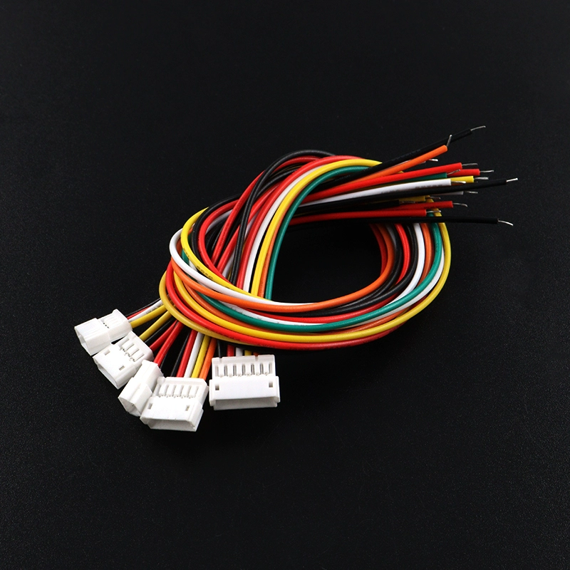 ZH1.5mm 암 커넥터 터미널 와이어 에어 커넥터 전자 와이어 연결 케이블 20cm 단일 헤드 2p-3p-4p-5p-6p [ZBA032-031]