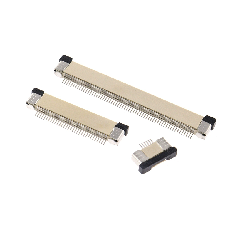 FPC-FFC 커넥터 0.5mm 피치 드로어형 상부 연결 소켓 10P-20P-24P-30P-40P-54P-60P [ZCJ005-024]
