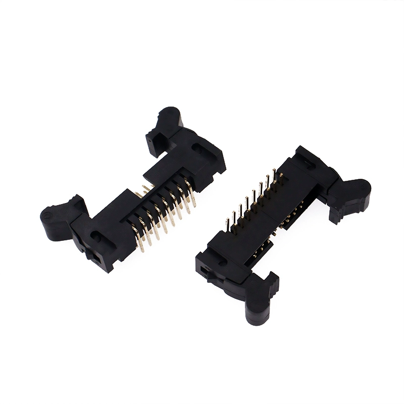 DC2 소켓 2.0mm 간격 직-휀 핀 6-8-10-16-18-20-40-64P 카드 후크 스냅 [ZCG006-007]