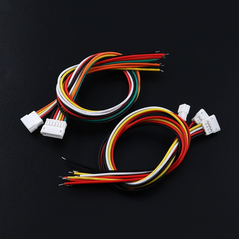 ZH1.5mm 암 커넥터 터미널 와이어 에어 커넥터 전자 와이어 연결 케이블 20cm 단일 헤드 2p-3p-4p-5p-6p [ZBA032-031]