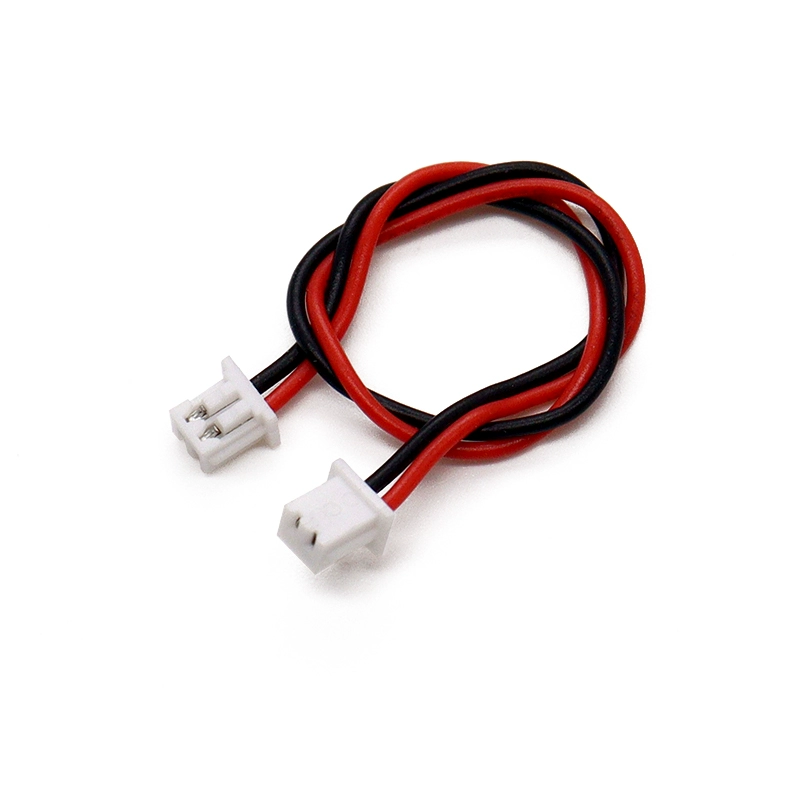 1.25mm 피치 단자 선 28AWG (싱글-더블 엔드) 컬러 전선 2~12핀 10CM [ZBE006-010]