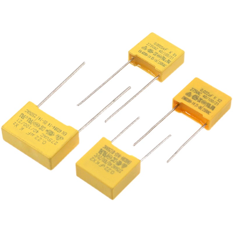 X2 안전 커패시터 0.0022μF (222) 0.022μF (223) 0.22μF (224K) 275VAC 보정 커패시터 [ZCN001-058]