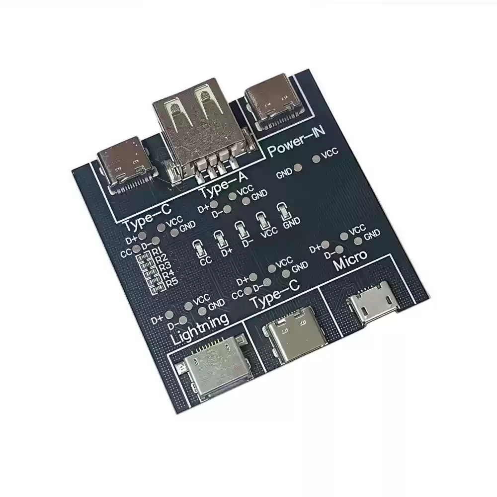 스마트폰 데이터 케이블 테스터 (Type-C-라이트닝-안드로이드 호환) [ZTJ68-325]