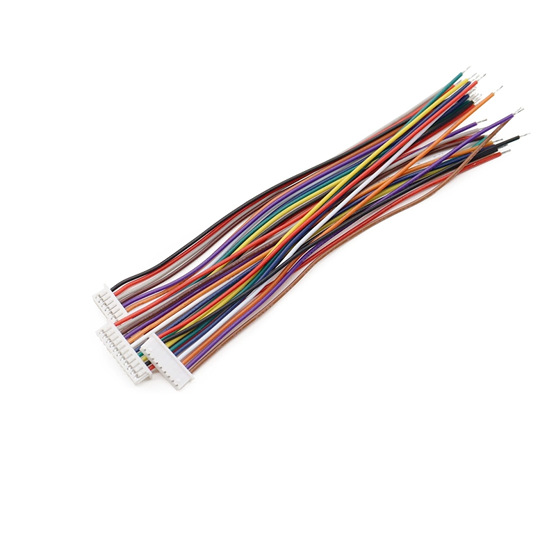 1.25mm 피치 단자 선 28AWG (싱글-더블 엔드) 컬러 전선 2~12핀 15CM [ZBE006-011]
