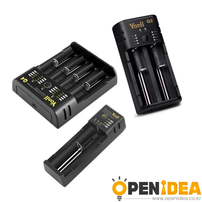 18650 리튬 이온 배터리 스마트 충전기 - 3.7V 다기능 범용 4.2V 스마트 고속 충전기 [ZAA05-003]