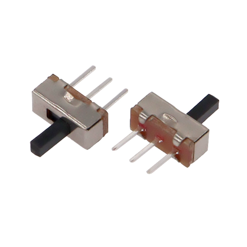 100PCS SS12D00G2-G3-G4-G5 소형 토글 스위치 3핀 2단 수평 측면 슬라이드 핸들 높이 2-3-4-5MM [ZSB010-004]