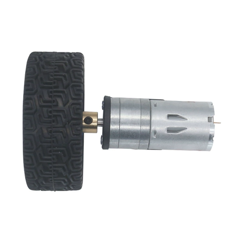 JGA25-370 콤팩트 모터 스탠드 커플링 65MM 바퀴 모델 DIY 콤팩트 섀시  [ZMA029-005]