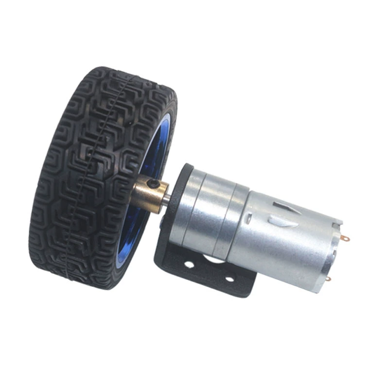 JGA25-370 콤팩트 모터 스탠드 커플링 65MM 바퀴 모델 DIY 콤팩트 섀시  [ZMA029-005]