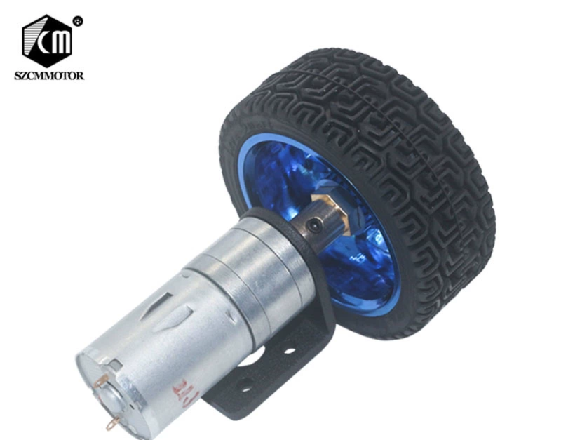 JGA25-370 콤팩트 모터 스탠드 커플링 65MM 바퀴 모델 DIY 콤팩트 섀시  [ZMA029-005]