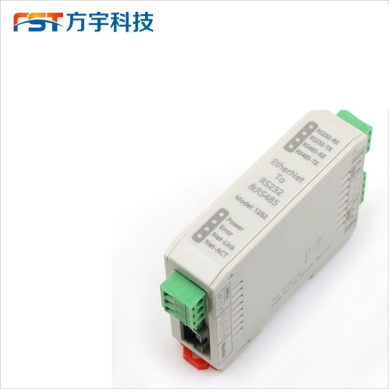 이더넷(EtherNet) to RS232-RS485 시리얼 컨버터 - 시리얼 서버 - 격리형 Modbus TCP-RTU 변환 - T282 [FST-32]
