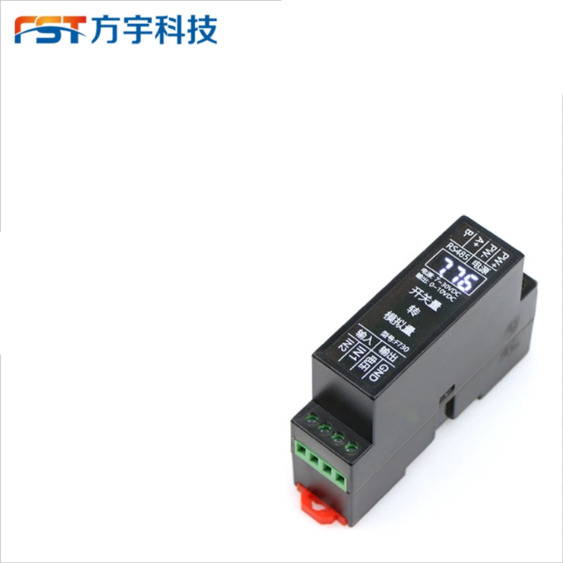 스위치 신호 → 아날로그 변환 - RS485 Modbus → 아날로그 변환 - 0~10V 출력 - 변화율 조절 가능 - F730 [FST-34]