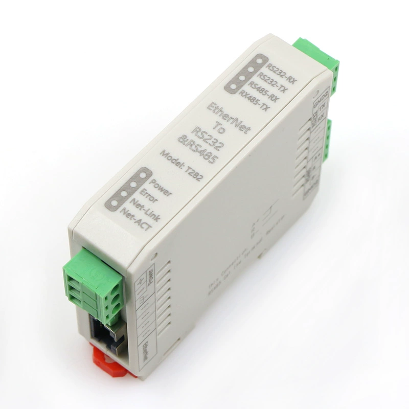 이더넷(EtherNet) to RS232-RS485 시리얼 컨버터 - 시리얼 서버 - 격리형 Modbus TCP-RTU 변환 - T282 [FST-32]