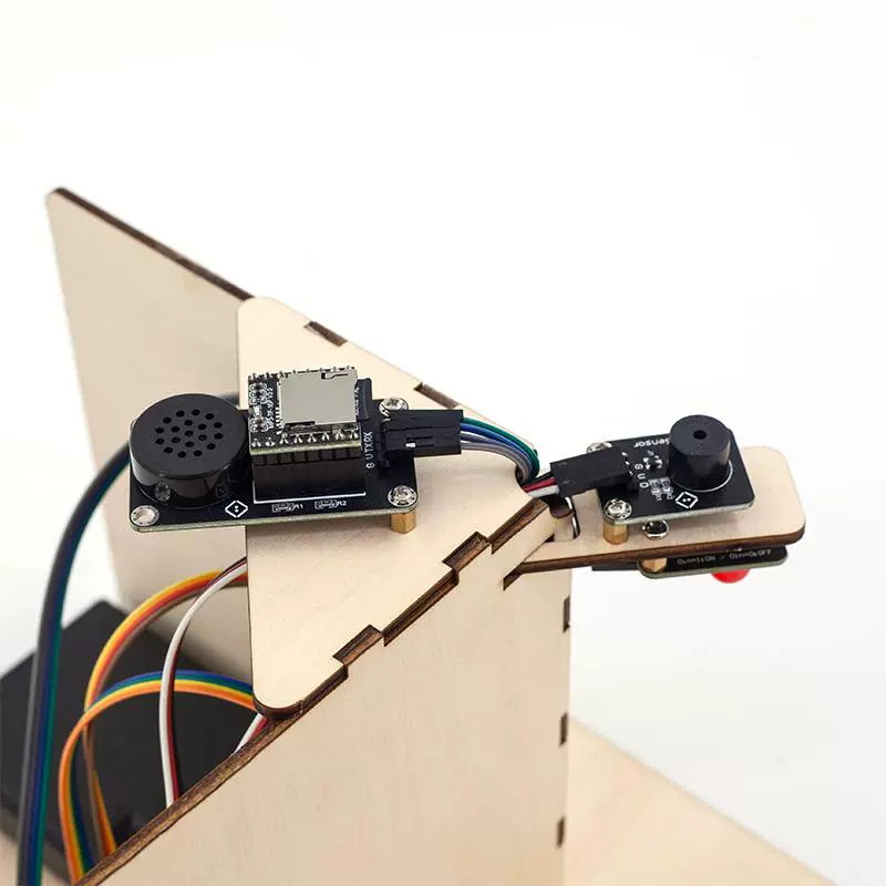 코너 스마트 충돌 방지 알림 장치 Arduino 마이크로컨트롤러 기반 제어 과학 창의력 대회-학교-교육기관 교구용 [Xyuanli-235]