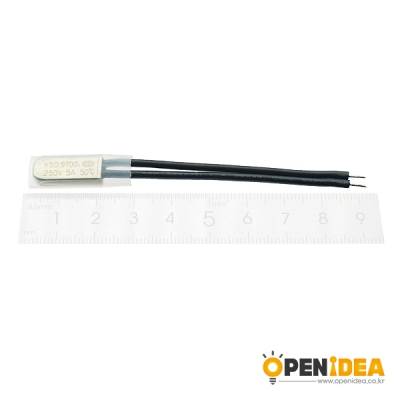 온도 스위치 KSD9700 5A CLOSE 50도 (5개) [OPEN-SF002-005]