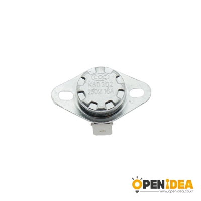 온도 스위치 KSD302 16A OPEN 80도 (5개) [OPEN-SF003-009]