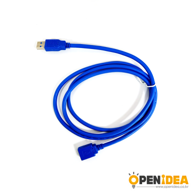 USB 3.0 M/F 연장 케이블 1.5M [OPEN-BL001-020]