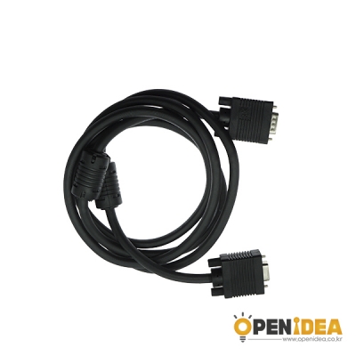 VGA(RGB) M/F 케이블 1.5M [OPEN-BL001-025]