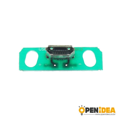 MicroUSB 아답터 보드 ANGLE [OPEN-PA008-004]