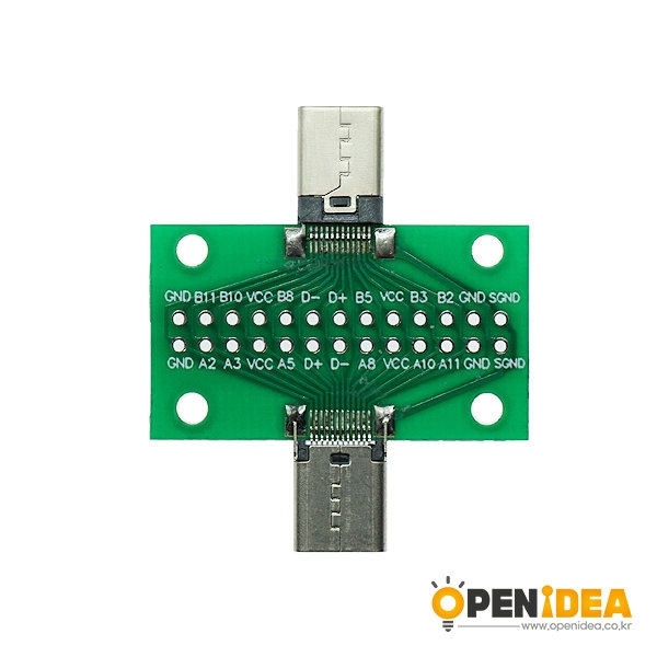 USB3.1 C TYPE M/F 테스트 보드 [OPEN-PA008-001]