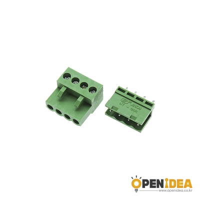터미널블럭 HT3.96 (4P) 3.96mm (1묶음/암수10세트) [OPEN-CE002-003]