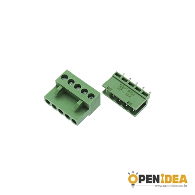 터미널블럭 HT3.96 (5P) 3.96mm (1묶음/암수10세트) [OPEN-CE002-004]
