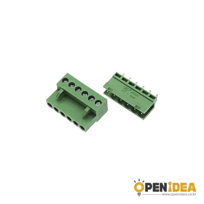 터미널블럭 HT3.96 (6P) 3.96mm (1묶음/암수10세트) [OPEN-CE002-005]