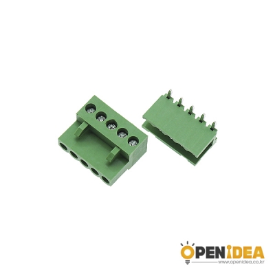 터미널블럭 HT3.96 (R) (5P) 3.96mm (1묶음/암수10세트) [OPEN-CE002-009]