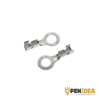 압착단자 링타입 터미널 4.3mm (1묶음/50개) [OPEN-CE003-008]