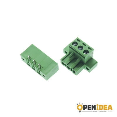 2EDGKM (R)-5.08-3P M/F 터미널블럭 5.08mm (암수/5세트) [OPEN-CE039-007]