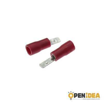 압착단자 TAP 블레이드 PG 단자 2.8mm (빨강) (1묶음/50개) [OPEN-CE003-011]