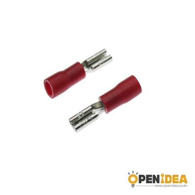 압착단자 REC 플러그 PG 단자 2.8mm (빨강) (1묶음/50개) [OPEN-CE003-012]