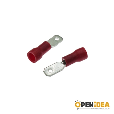 압착단자 TAP 블레이드 PG 단자 4.8mm (빨강) (1묶음/50개) [OPEN-CE003-015]