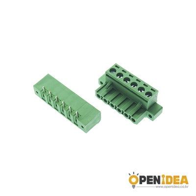 2EDGKM (R)-5.08-6P M/F 터미널블럭 5.08mm (암수/5세트) [OPEN-CE039-010]
