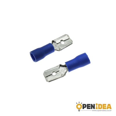 압착단자 TAP 블레이드 PG 단자 15A 6.3mm (파랑) (1묶음/50개) [OPEN-CE003-017]