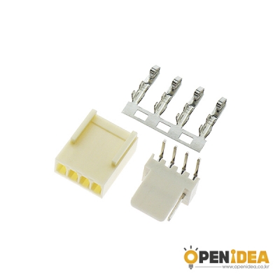 KF2510(R) (4P) 커넥터 2.54mm PACKAGE (20개묶음) [OPEN-CE024-002]