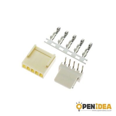 KF2510(R) (5P) 커넥터 2.54mm PACKAGE (20개묶음) [OPEN-CE024-003]