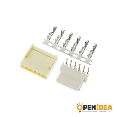 KF2510(R) (6P) 커넥터 2.54mm PACKAGE (20개묶음) [OPEN-CE024-004]