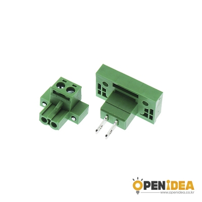 2EDGKMB-5.08-2P M/F 터미널블럭 5.08mm (암수/1세트) [OPEN-CE044-001]
